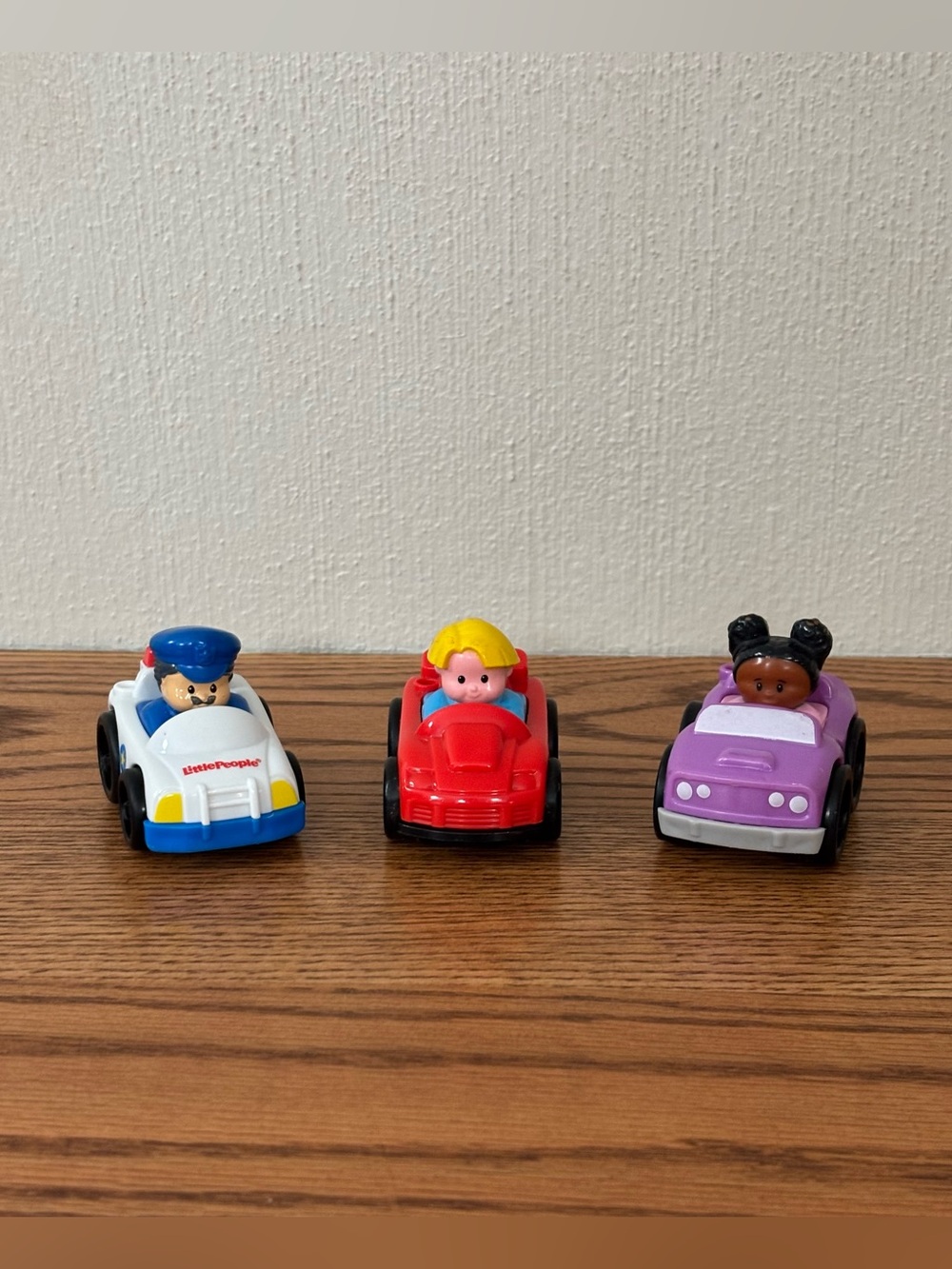 Fisher Price Little People Wheelies Lot of 3 Vehicles